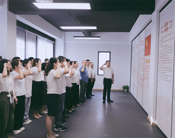 市古鎮(zhèn)投資公司黨委開展“黨建引領(lǐng)新征程，古鎮(zhèn)同心再出發(fā)”活動